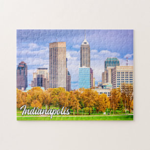 Indianapolis, Indiana, Vereinigte Staaten Puzzle