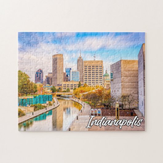 Indianapolis, Indiana, Vereinigte Staaten Puzzle (Horizontal)