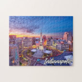 Indianapolis, Indiana, Vereinigte Staaten Puzzle (Horizontal)