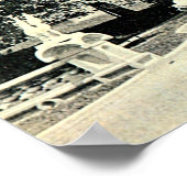 Indianapolis, Indiana Woodruff Place 1910 Poster (Ecke)