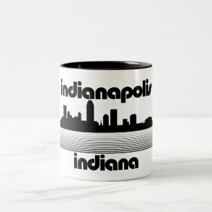 Indianapolis Indiana Zweifarbige Tasse