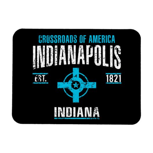 Indianapolis Magnet (Horizontal)