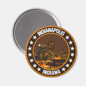 Indianapolis Magnet (Vorderseite/Rückseite)