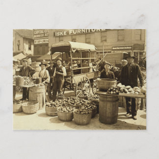 Indianapolis Market Postkarte