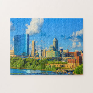 Indianapolis Moderne Gebäude Jigsaw Puzzle
