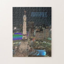Indianapolis Monument Circle Jigsaw Puzzle