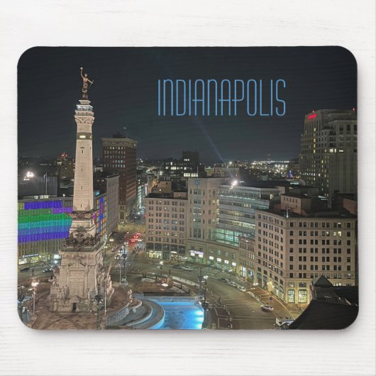 Indianapolis Monument Circle Mousepad (Vorne)