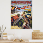 Indianapolis Motor Speedway Vintage Poster (Küche)