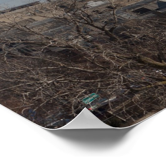 Indianapolis Panorama Poster (Ecke)