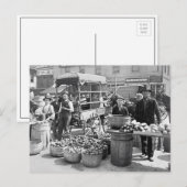 Indianapolis Pflanzenmarkt, 1908 Postkarte (Vorne/Hinten)
