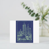Indianapolis Postcard Postkarte (Stehend Vorderseite)