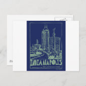 Indianapolis Postcard Postkarte (Vorne/Hinten)