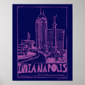 Indianapolis Poster (Vorne)