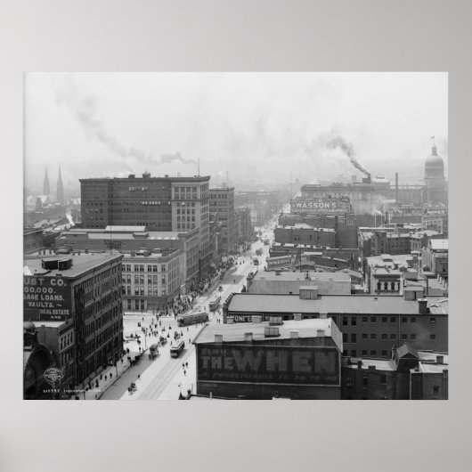 Indianapolis Poster (Vorne)