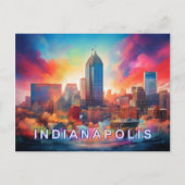 Indianapolis Postkarte (Vorderseite)