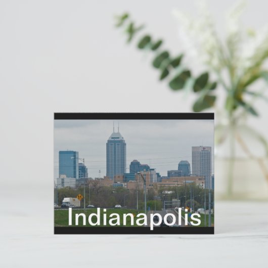INDIANAPOLIS POSTKARTE (Stehend Vorderseite)