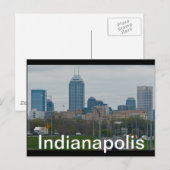INDIANAPOLIS POSTKARTE (Vorne/Hinten)