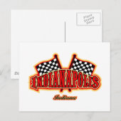 Indianapolis Postkarte (Vorne/Hinten)