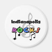 Indianapolis Rocks Magnet (Vorne)