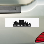 Indianapolis-Skyline Autoaufkleber (Auf Auto)