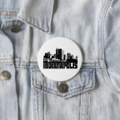 Indianapolis-Skyline Button (Beispiel)