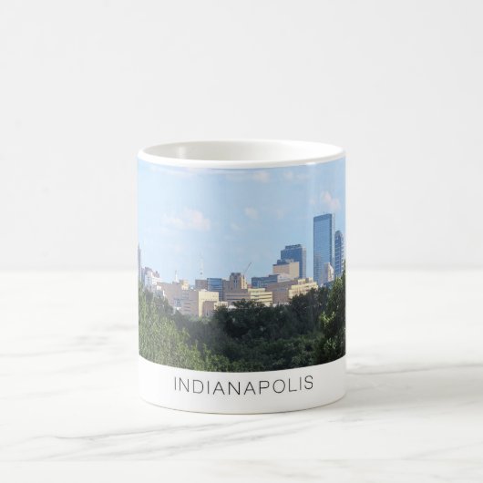 Indianapolis Skyline Kaffeetasse (Mittel)