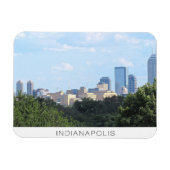 Indianapolis Skyline Magnet (Horizontal)
