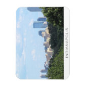 Indianapolis Skyline Magnet (Vertikal)