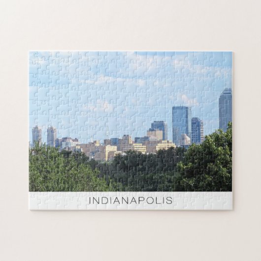 Indianapolis Skyline Puzzle (Horizontal)