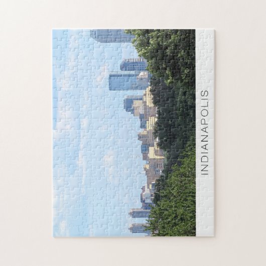 Indianapolis Skyline Puzzle (Vertikal)
