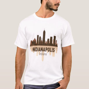 Indianapolis-Skyline T-Shirt