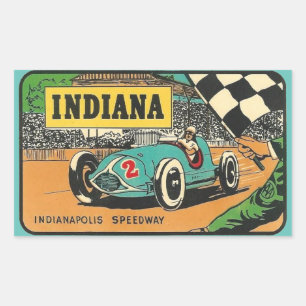 Indianapolis Speedway Indiana Stickers