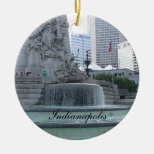 Indianapolis-Verzierung Keramik Ornament