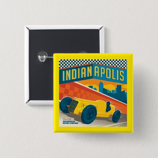Indianapolis | Vintager Racer Button (Vorne & Hinten)