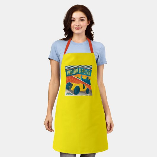Indianapolis | Vintager Racer Schürze (Getragen)