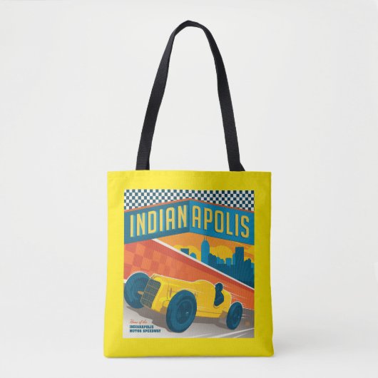 Indianapolis | Vintager Racer Tasche (Vorderseite)