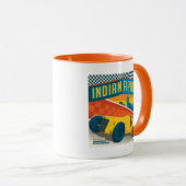 Indianapolis | Vintager Racer Tasse (VorderseiteRechts)