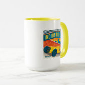 Indianapolis | Vintager Racer Tasse (VorderseiteRechts)