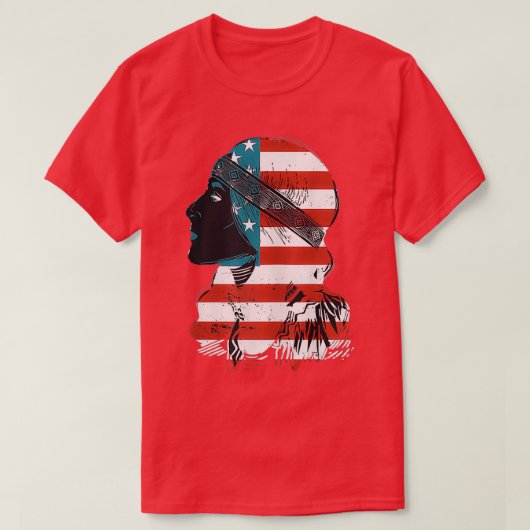 Indianer am 4. Juli T-Shirt (Design vorne)