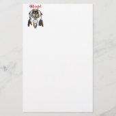 Indianer Briefpapier (Vorderseite)