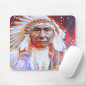 Indianer Crazy Horse Mousepad (Mit Mouse)