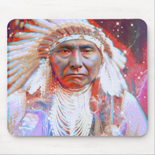 Indianer Crazy Horse Mousepad