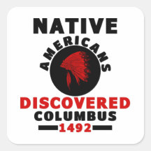 Indianer entdeckten Columbus