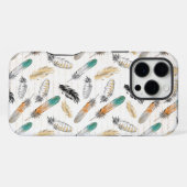 Indianer-Feder-iPhone-Hülle iPhone Hülle (Rückseite (Horizontal))