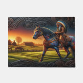 Indianer Fußmatte (Vorderseite)