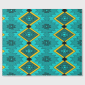 Indianer Geschenkpapier (Flach)