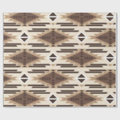 Indianer Geschenkpapier (Flach)