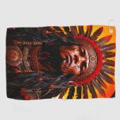 Indianer Golfhandtuch (Horizontal)