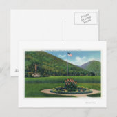 Indianer grüßen die aufsteigende Sonnenstatue Postkarte (Vorne/Hinten)