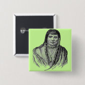 Indianer-Knopf Button (Vorne & Hinten)